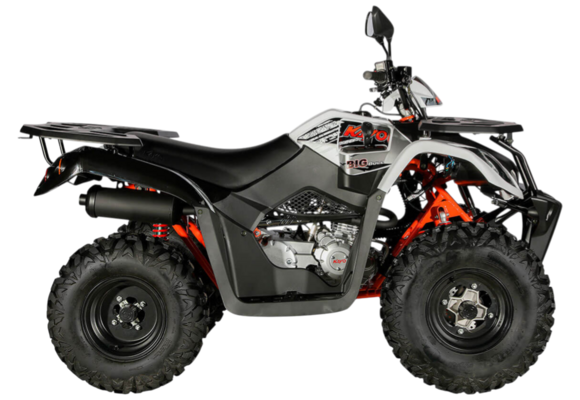 Квадроцикл KAYO AU200 (белый пластик) (Без ПСМ) pitbikemarket.ru