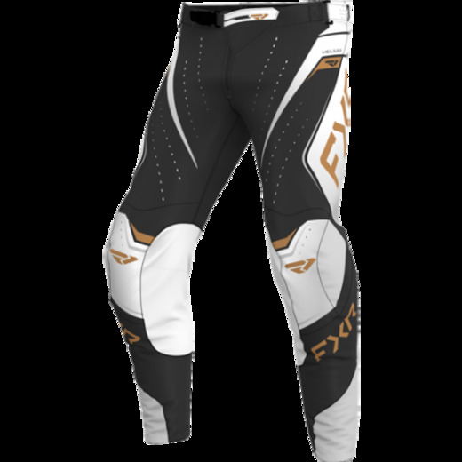 Штаны, FXR, Черный/Белый/Золото, 34, M pitbikemarket.ru